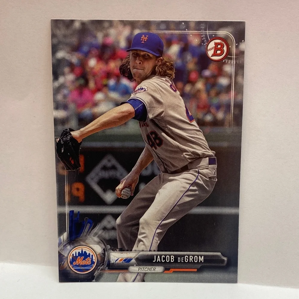 2017 Bowman Jacob DeGrom Mets #73 (067)